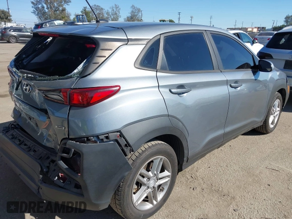 2020 Hyundai Kona SE with VIN KM8K1CAA0LU483447, listed as a IAAI auction lot 41866272 with 89,708 mi miles and . Bid and sale history available at carsss.com. Image 4.