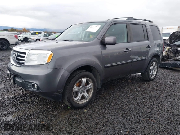 2014 Honda Pilot EX-L with VIN 5FNYF4H51EB025362, listed as a IAAI auction lot 41307101 with 162,688 mi miles. Bid and sale history available at carsss.com. Image 2.