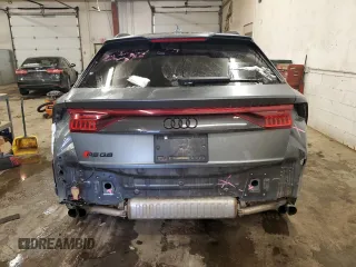 2021 Audi RS Q8 z VIN WU1ARBF1XMD020277, wystawiony jako Copart lot #43690355 z przebiegiem 66 095 mil mil oraz Szkoda całkowita • Salvage title. Historia ofert i sprzedaży dostępna na DreamBid. Obrazek 6.
