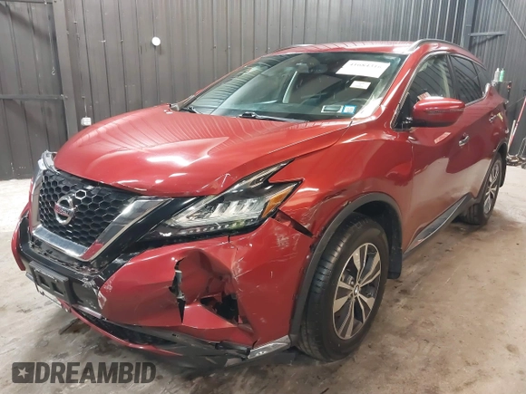 2019 Nissan Murano S with VIN 5N1AZ2MSXKN138342, listed as a IAAI auction lot 41684316 with 91,861 mi miles. Bid and sale history available at carsss.com. Image 18.