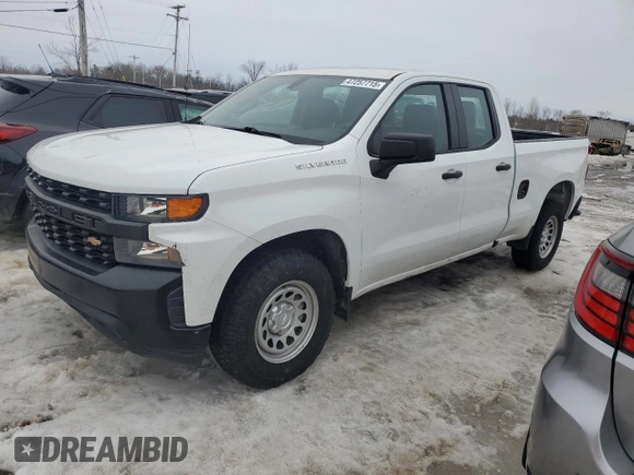 2020 Chevrolet Silverado 1500 Work Truck with VIN 1GCRWAEH4LZ315314, listed as a Copart auction lot 47257715 with 62,963 mi miles and Clean Title. Bid and sale history available at DreamBid. Image 1.