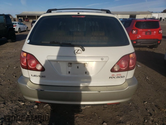 2000 Lexus RX 300 with VIN JT6GF10U9Y0046872, listed as a Copart auction lot 82471864 with 162,286 mi miles and Salvage Title. Bid and sale history available at carsss.com. Image 6.