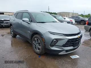 2024 Chevrolet Blazer LT with VIN 3GNKBCR44RS277550, listed as a IAAI auction lot 42478520 with 26,798 mi miles and . Bid and sale history available at DreamBid. Image 1.