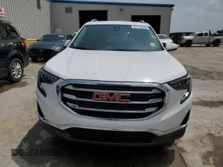 2020 GMC Terrain SLT with VIN 3GKALPEV0LL256076, listed as a Copart auction lot 61774535 with 101,747 mi miles and Salvage title. Bid and sale history available at DreamBid. Image 5.