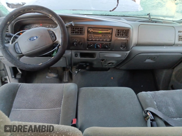 2003 Ford Excursion XLT с VIN 1FMNU41S73ED20341, выставлен на аукционе Copart как лот 85824804 с пробегом 166 539 миль миль и Списание • Salvage title. История ставок и продаж доступна на DreamBid. Изображение 8.