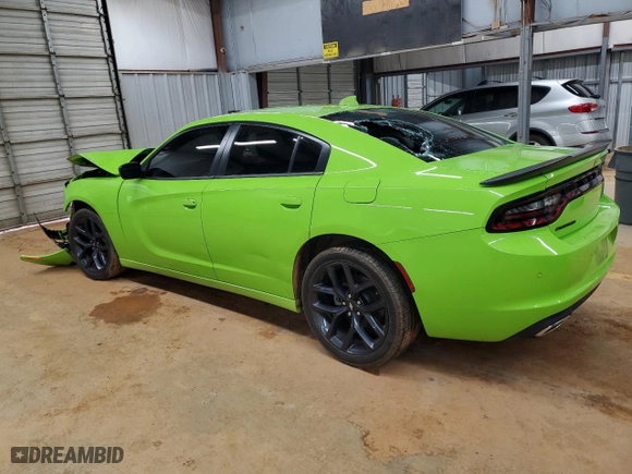 2023 Dodge Charger SXT with VIN 2C3CDXBG4PH603905, listed as a Copart auction lot 44424155 with 22,655 mi miles and Salvage Title. Bid and sale history available at carsss.com. Image 2.