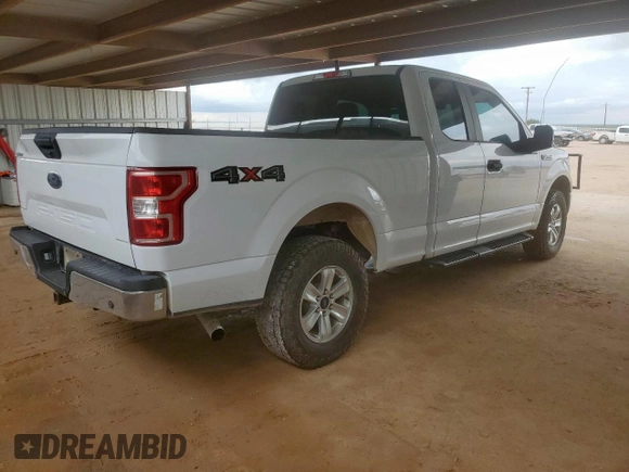 2018 Ford F-150 XL with VIN 1FTFX1E54JKF31126, listed as a Copart auction lot 62554575 with 182,681 mi miles and Clean title. Bid and sale history available at DreamBid. Image 3.