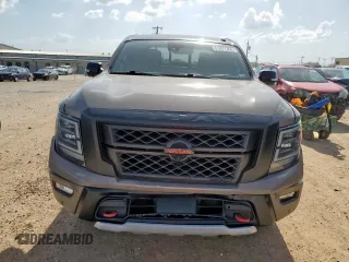 2021 Nissan Titan Pro-4X with VIN 1N6AA1EDXMN523826, listed as a Copart auction lot 61851765 with 85,783 mi miles and Salvage title. Bid and sale history available at DreamBid. Image 5.