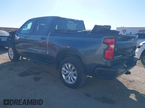 2021 Chevrolet Silverado 1500 Custom with VIN 1GCPWBEK8MZ240806, listed as a IAAI auction lot 41427728 with 80,164 mi miles and . Bid and sale history available at DreamBid. Image 3.
