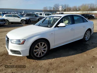 2014 Audi A4 Premium z VIN WAUBFAFL9EN035304, wystawiony jako Copart lot #50780265 z przebiegiem 123 464 mil mil oraz Czysty tytuł • Clean title. Historia ofert i sprzedaży dostępna na DreamBid. Obrazek 1.