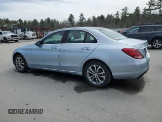2015 Mercedes-Benz C 300 Luxury with VIN 55SWF4KB7FU087337, listed as a Copart auction lot 52773935 with 99,815 mi miles and Salvage Title. Bid and sale history available at DreamBid. Image 2.