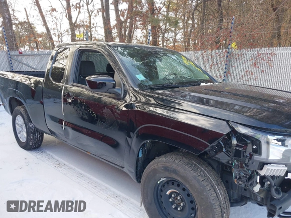 2022 Nissan Frontier S with VIN 1N6ED1CMXNN647043, listed as a IAAI auction lot 41410487 with 20,463 mi miles and . Bid and sale history available at DreamBid. Image 13.