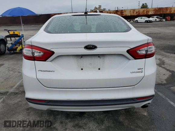 2013 Ford Fusion SE Hybrid with VIN 3FA6P0LU8DR184961, listed as a Copart auction lot 48213875 with 172,188 mi miles and Clean Title. Bid and sale history available at carsss.com. Image 6.