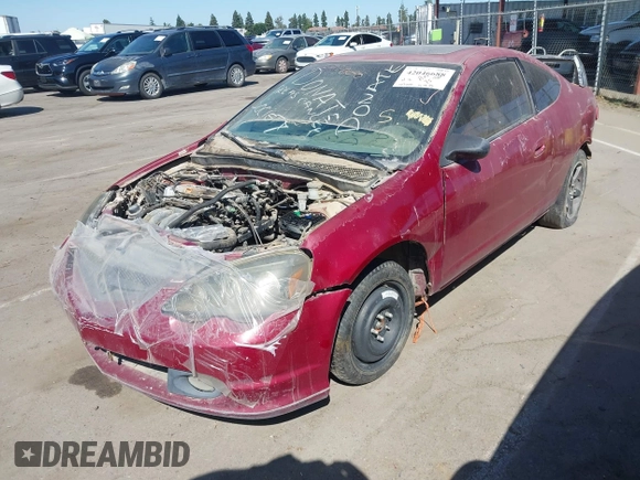 2002 Acura RSX Manual с VIN JH4DC53882C011660, выставлен на аукционе IAAI как лот 42046688 с пробегом 197 805 миль миль и . История ставок и продаж доступна на DreamBid. Изображение 2.