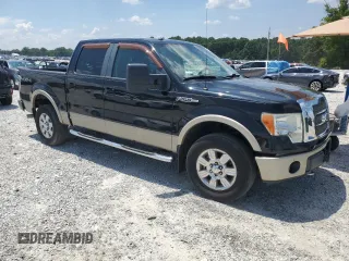 2009 Ford F-150 XL with VIN 1FTPW14V79FA60490, listed as a Copart auction lot 62701335 with 167,017 mi miles and Salvage title. Bid and sale history available at DreamBid. Image 4.