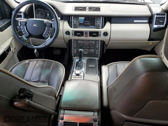2012 Land Rover Range Rover HSE Lux with VIN SALMF1D41CA377298, listed as a Copart auction lot 59918475 with 127,905 mi miles and Salvage title. Bid and sale history available at DreamBid. Image 8.