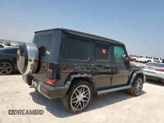 2023 Mercedes-Benz G 63 AMG with VIN W1NYC7HJ9PX481487, listed as a Copart auction lot 55913114 with 5,495 mi miles and Salvage Title. Bid and sale history available at DreamBid. Image 3.