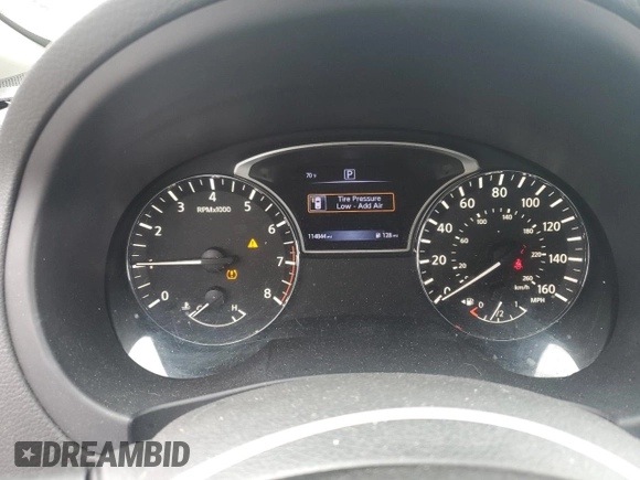 2017 Nissan Altima S with VIN 1N4AL3AP5HC186322, listed as a Copart auction lot 56395185 with 114,844 mi miles and Salvage title. Bid and sale history available at DreamBid. Image 9.