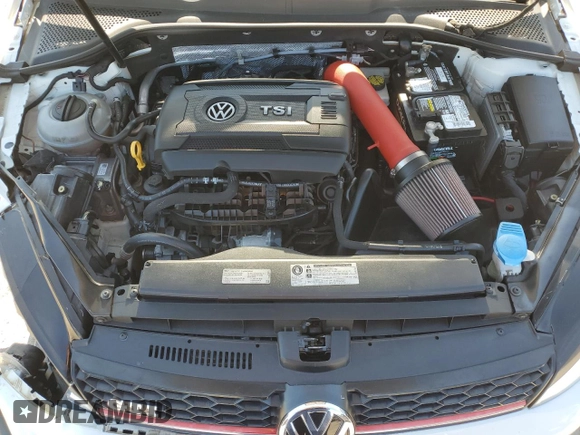 2016 Volkswagen Golf GTI SE with VIN 3VW5T7AU7GM047943, listed as a Copart auction lot 71943254 with 74,835 mi miles and Salvage Title. Bid and sale history available at carsss.com. Image 11.