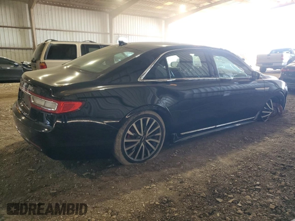 2018 Lincoln Continental Select with VIN 1LN6L9SK2J5603536, listed as a Copart auction lot 82035034 with 221,142 mi miles and Salvage Title. Bid and sale history available at carsss.com. Image 3.