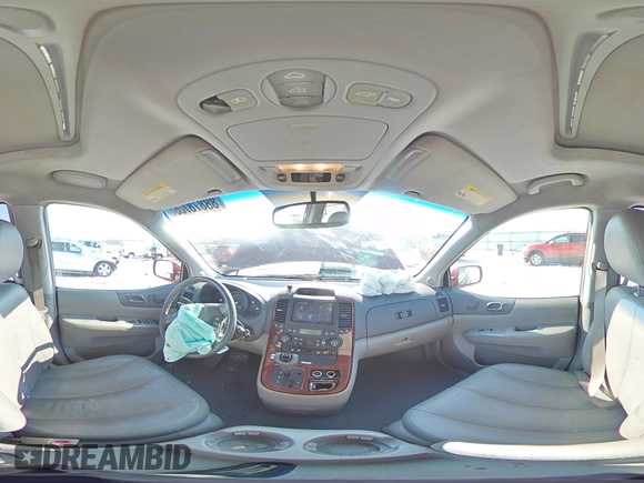 2007 Kia Sedona LX with VIN KNDMB233576160217, listed as a Copart auction lot 88878765 with 188,835 mi miles and Salvage Title. Bid and sale history available at carsss.com. Image 13.