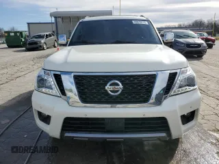 2020 Nissan Armada SL with VIN JN8AY2NC3L9618025, listed as a Copart auction lot 49819715 with 74,958 mi miles and Salvage Title. Bid and sale history available at carsss.com. Image 5.