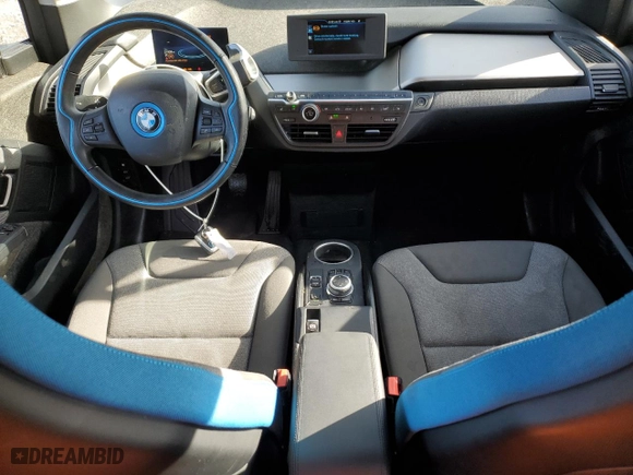 2018 BMW i3 with VIN WBY7Z4C51JVD96190, listed as a Copart auction lot 43567865 with 21,939 mi miles and Salvage Title. Bid and sale history available at carsss.com. Image 8.