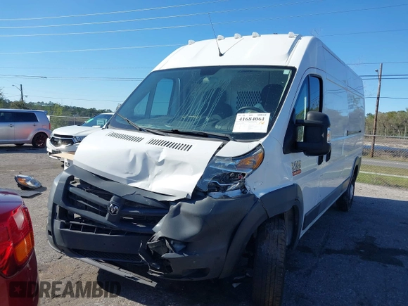 2017 Ram ProMaster Cargo with VIN 3C6TRVDG2HE502235, listed as a IAAI auction lot 41684061 with 169,538 mi miles and . Bid and sale history available at carsss.com. Image 13.