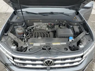 2021 Volkswagen Atlas SEL Premium R-Line with VIN 1V2FR2CA5MC541449, listed as a Copart auction lot 72932124 with 58,269 mi miles and Salvage title. Bid and sale history available at DreamBid. Image 12.