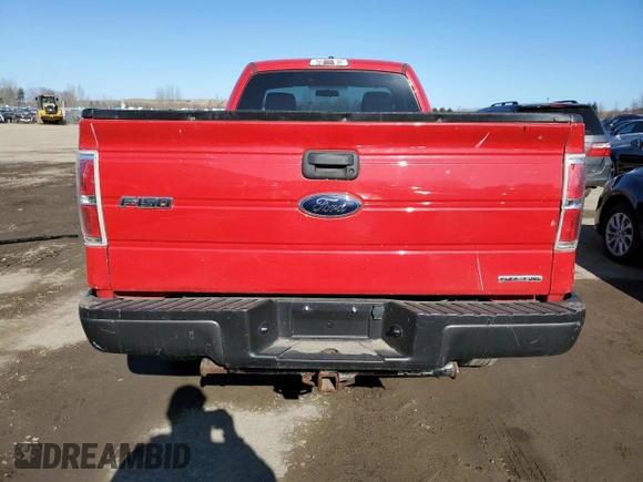 2013 Ford F-150 XL with VIN 1FTMF1EM6DKE84610, listed as a Copart auction lot 50074155 with 272,671 mi miles and Clean Title. Bid and sale history available at carsss.com. Image 6.