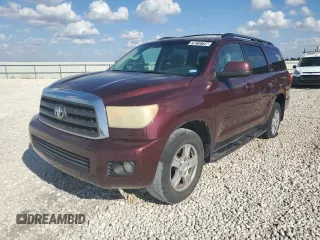 2010 Toyota Sequoia SR5 with VIN 5TDZM5G19AS002013, listed as a Copart auction lot 78212734 with 278,821 mi miles and Clean Title. Bid and sale history available at carsss.com. Image 1.