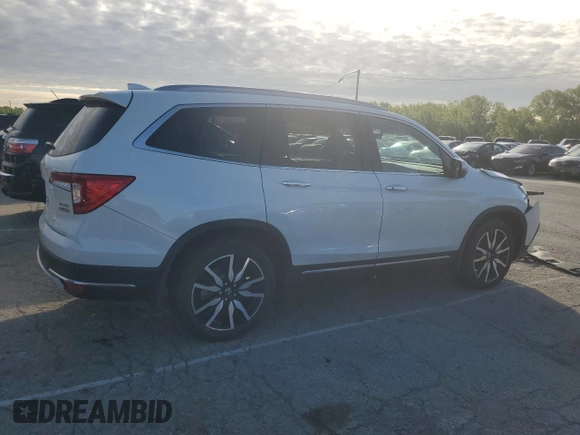 2020 Honda Pilot Elite with VIN 5FNYF6H01LB047889, listed as a Copart auction lot 54593715 with 63,534 mi miles and Salvage title. Bid and sale history available at DreamBid. Image 3.