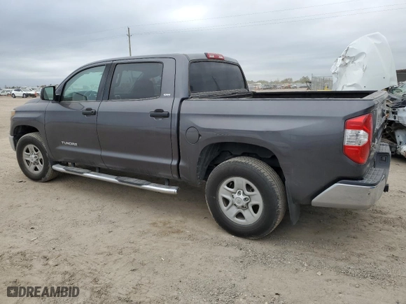 2019 Toyota Tundra 2WD SR5 with VIN 5TFEM5F1XKX141529, listed as a Copart auction lot 81093724 with 253,694 mi miles and Salvage Title. Bid and sale history available at carsss.com. Image 2.
