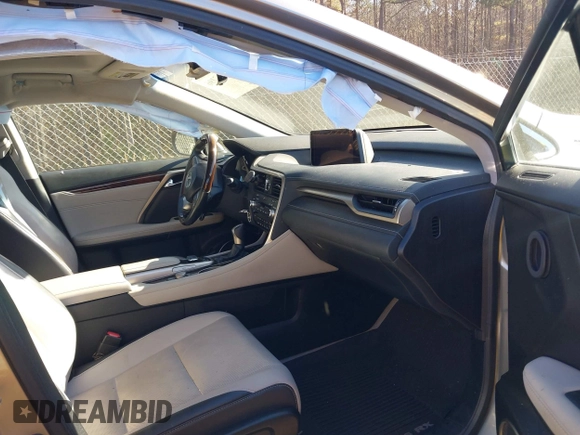 2017 Lexus RX with VIN 2T2ZZMCA8HC072487, listed as a IAAI auction lot 41161196 with 119,897 mi miles. Bid and sale history available at carsss.com. Image 5.