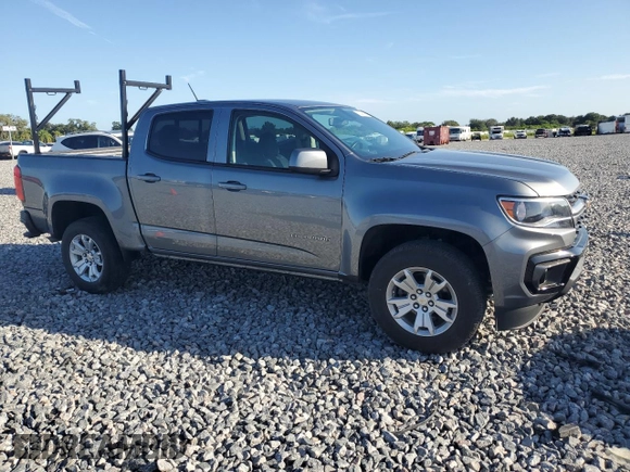 2022 Chevrolet Colorado 2WD LT with VIN 1GCGSCEN8N1321901, listed as a Copart auction lot 61240695 with Not provided miles and Non repairable. Bid and sale history available at DreamBid. Image 4.