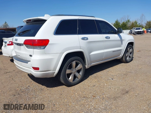 2015 Jeep Grand Cherokee High Altitude with VIN 1C4RJECGXFC625958, listed as a IAAI auction lot 41756696 with 89,689 mi miles. Bid and sale history available at carsss.com. Image 4.