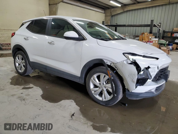 2024 Buick Encore GX Preferred with VIN KL4AMBS25RB173253, listed as a Copart auction lot 60480805 with 18,232 mi miles and Clean title. Bid and sale history available at DreamBid. Image 4.