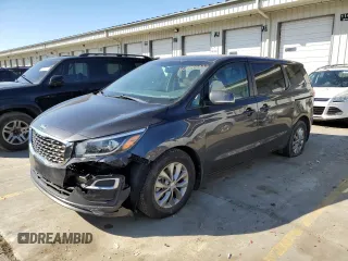 2021 Kia Sedona EX with VIN KNDMB5C19M6667326, listed as a Copart auction lot 42895925 with 47,907 mi miles and Salvage Title. Bid and sale history available at carsss.com. Image 1.