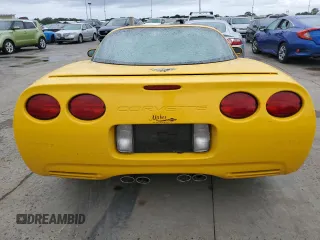 2003 Chevrolet Corvette with VIN 1G1YY22G235104779, listed as a Copart auction lot 74738904 with 0 mi miles and Salvage Title. Bid and sale history available at carsss.com. Image 6.