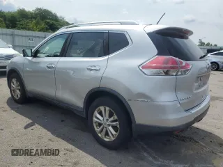2016 Nissan Rogue SV with VIN KNMAT2MV7GP656419, listed as a Copart auction lot 61919624 with 150,394 mi miles and Salvage Title. Bid and sale history available at carsss.com. Image 2.