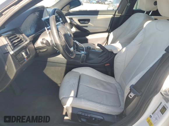 2015 BMW 4 Series 428i with VIN WBA4A5C53FD410938, listed as a Copart auction lot 49051655 with 114,459 mi miles and Salvage Title. Bid and sale history available at DreamBid. Image 7.