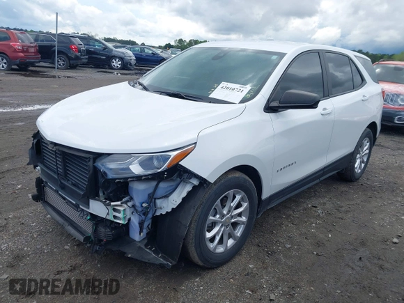 2020 Chevrolet Equinox LS z VIN 3GNAXSEV0LS648569, wystawiony jako IAAI lot #42010721 z przebiegiem 39 949 mil mil oraz . Historia ofert i sprzedaży dostępna na DreamBid. Obrazek 19.