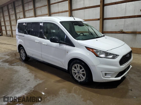2020 Ford Transit Connect XLT with VIN NM0GS9F23L1436245, listed as a Copart auction lot 58980995 with 119,868 mi miles and Clean title. Bid and sale history available at DreamBid. Image 4.