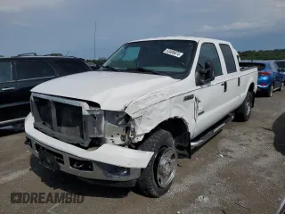 2006 Ford Super Duty F-250 XL with VIN 1FTSW21P86EC31691, listed as a Copart auction lot 53408874 with 151,009 mi miles and Salvage Title. Bid and sale history available at carsss.com. Image 1.