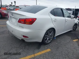 2006 Lexus IS 350 with VIN JTHBE262665005728, listed as a IAAI auction lot 42065003 with Not Provided miles and . Bid and sale history available at DreamBid. Image 4.
