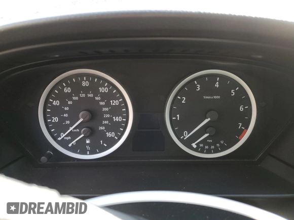 2006 BMW 5 Series 530xi with VIN WBANF73556CU19776, listed as a Copart auction lot 41845545 with Not Provided miles and Salvage Title. Bid and sale history available at DreamBid. Image 9.