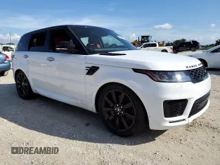 2022 Land Rover Range Rover Sport HST with VIN SALWS2RU2NA206436, listed as a Copart auction lot 73861634 with 0 mi miles and Salvage Title. Bid and sale history available at carsss.com. Image 4.
