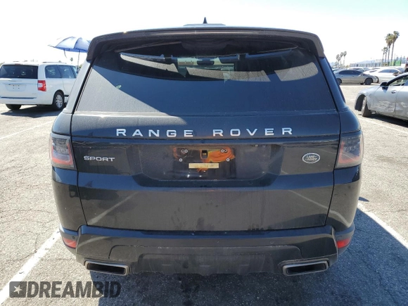 2018 Land Rover Range Rover Sport SE with VIN SALWG2RK8JA696438, listed as a Copart auction lot 46281503 with 78,087 mi miles and . Bid and sale history available at DreamBid. Image 6.