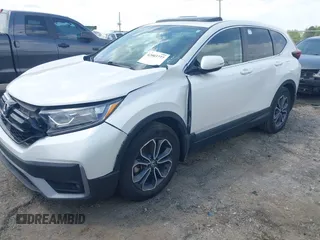 2021 Honda CR-V EX-L with VIN 5J6RW1H81ML005289, listed as a IAAI auction lot 42003777 with 114,552 mi miles and . Bid and sale history available at DreamBid. Image 2.