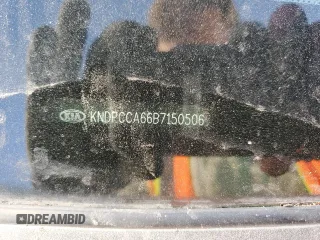 2011 Kia Sportage SX with VIN KNDPCCA66B7150506, listed as a Copart auction lot 50261715 with 199,282 mi miles and Salvage title. Bid and sale history available at DreamBid. Image 13.